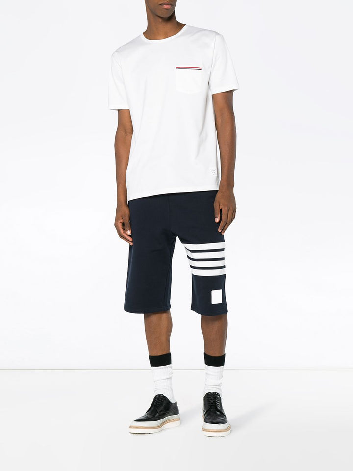 Ss rwb pocket tee in medium weight jersey cotton