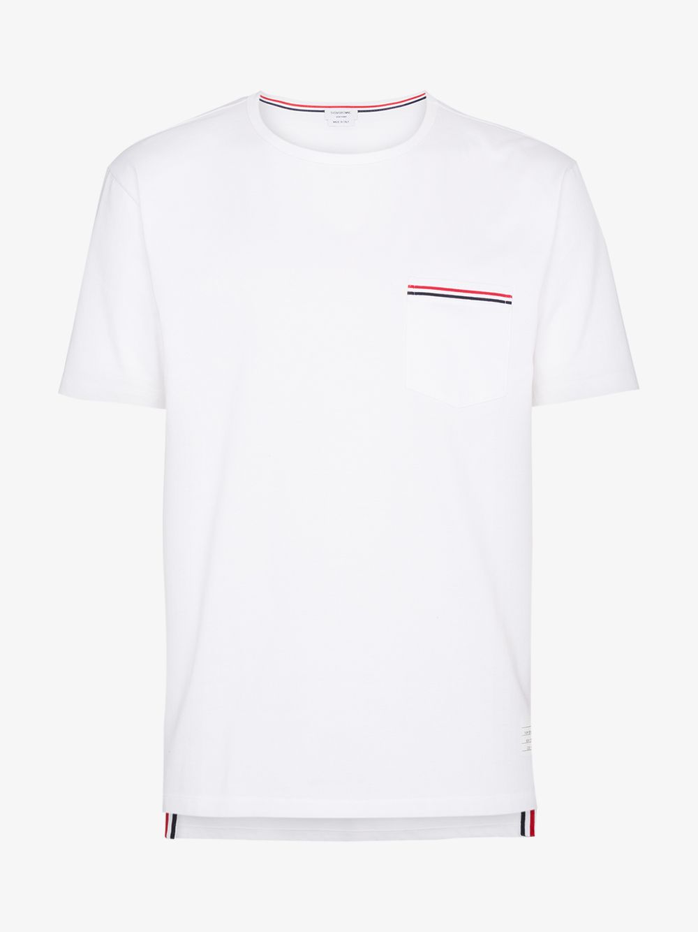 Ss rwb pocket tee in medium weight jersey cotton