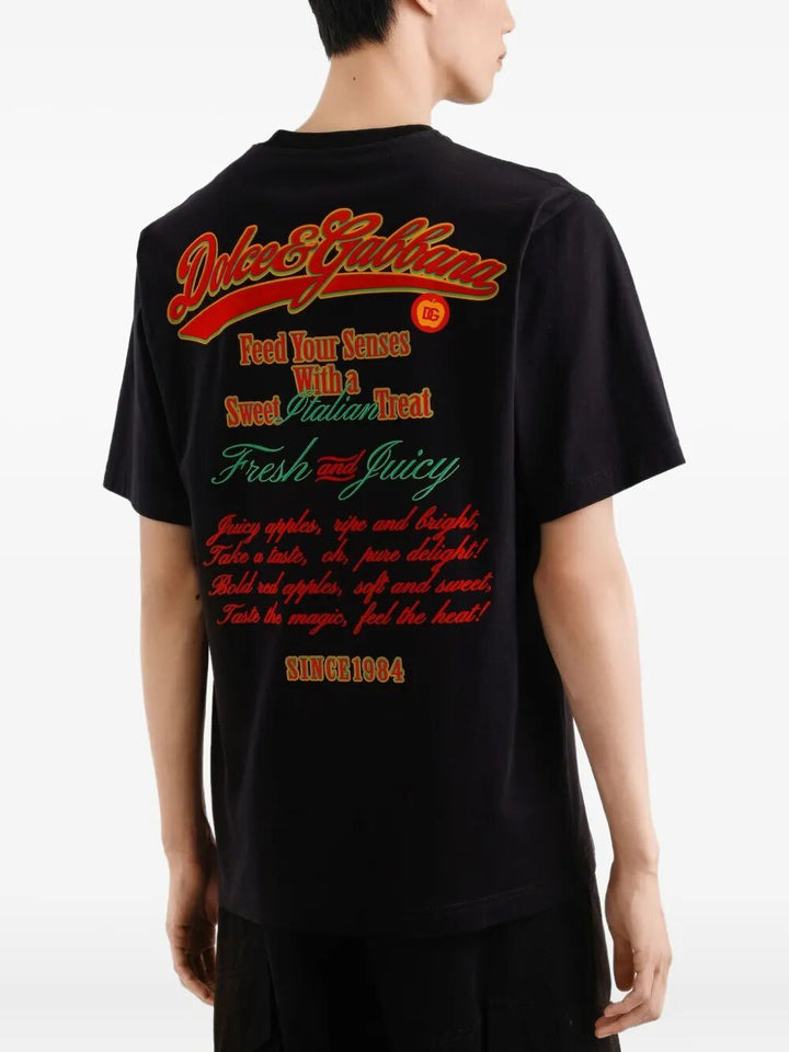 Dolce & Gabbana T-shirts - Black | 08c8a485cc0d481d72e955ef09fba99450d2f518