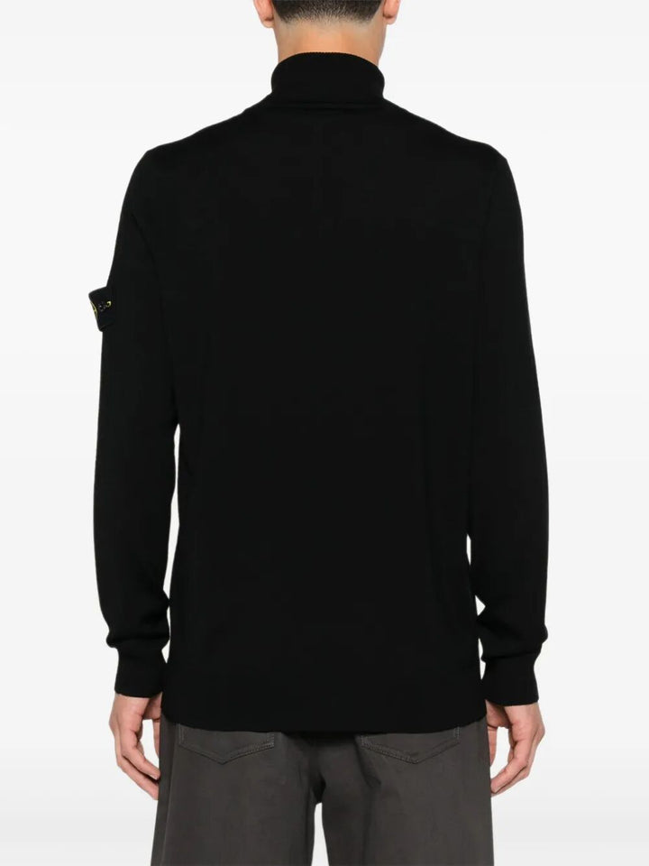 Stone Island Turtle neck - Black | 228f7725b067dcc00843aa41da7d835be2724a01