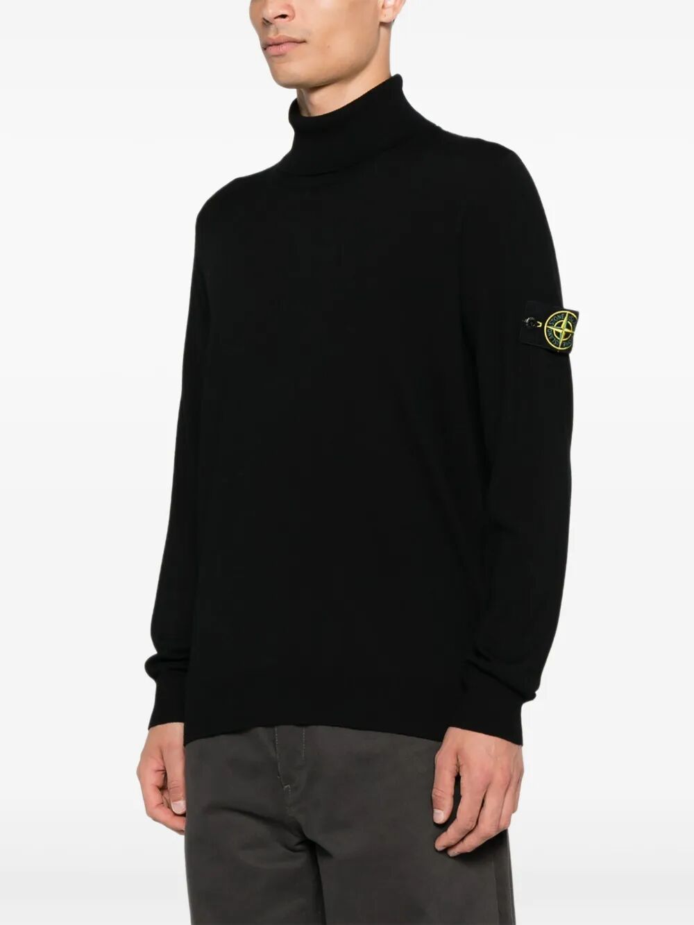 Stone Island Turtle neck - Black | 42e33b52ac834fbb04236930ba94fa67345b1780