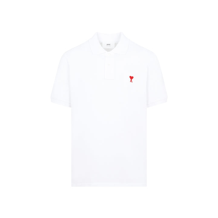 Ami Polo - White | 9f3b42d535a100b666dc372dcbf70784d6afaa8a