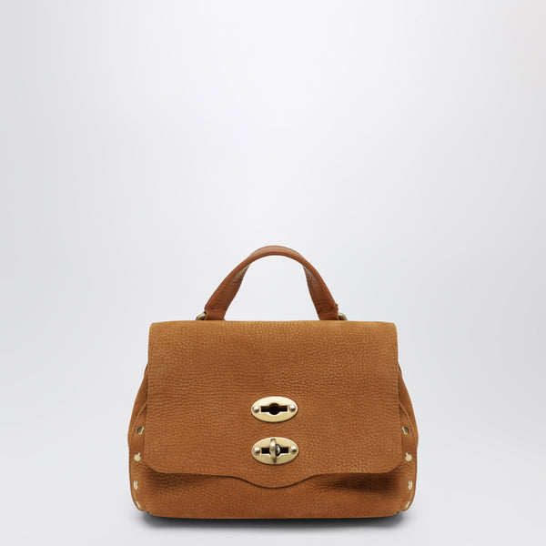 Postina Baby Bag In Brandy Nubuck