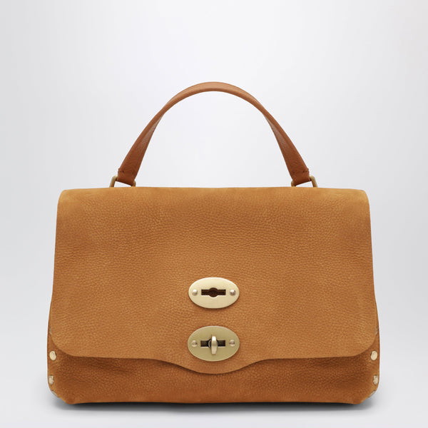 Small Postina Bag In Brandy Nubuck
