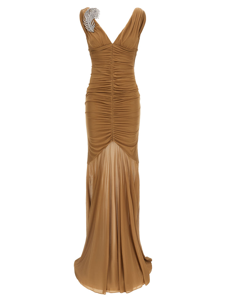 Giuseppe Di Morabito Pin Dress Dresses - Beige | 3fea5cfb7ad5978c714d7c3ae7cd33302b078dc8