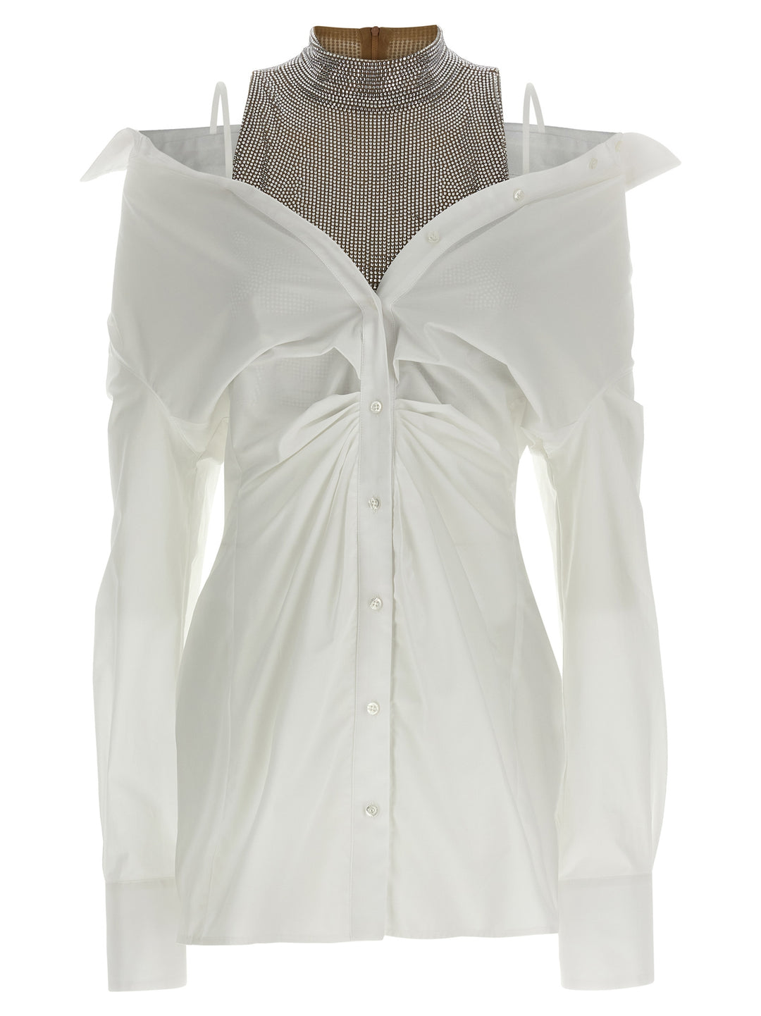 Giuseppe Di Morabito Chemisier Dress Dresses - White | 43f2970f920e7d08f8f0a217b834569fe49e4c14