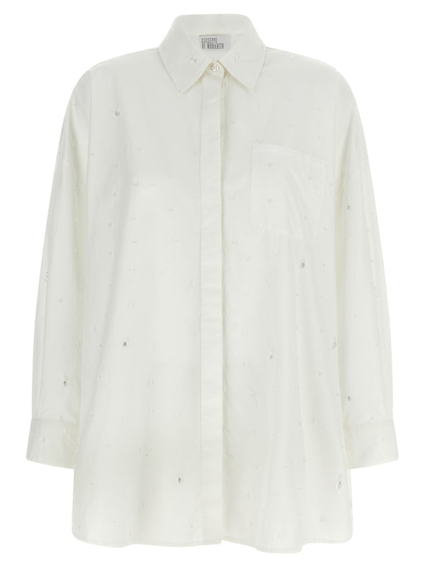 Crystal Shirt Shirt And Blouse White