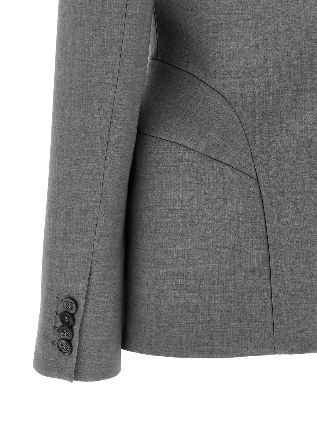 Giuseppe Di Morabito Double-Breasted Screwed Blazer BlazerS - Gray | cf302c3223ee2d9ae634db74e731a00d1635ea58