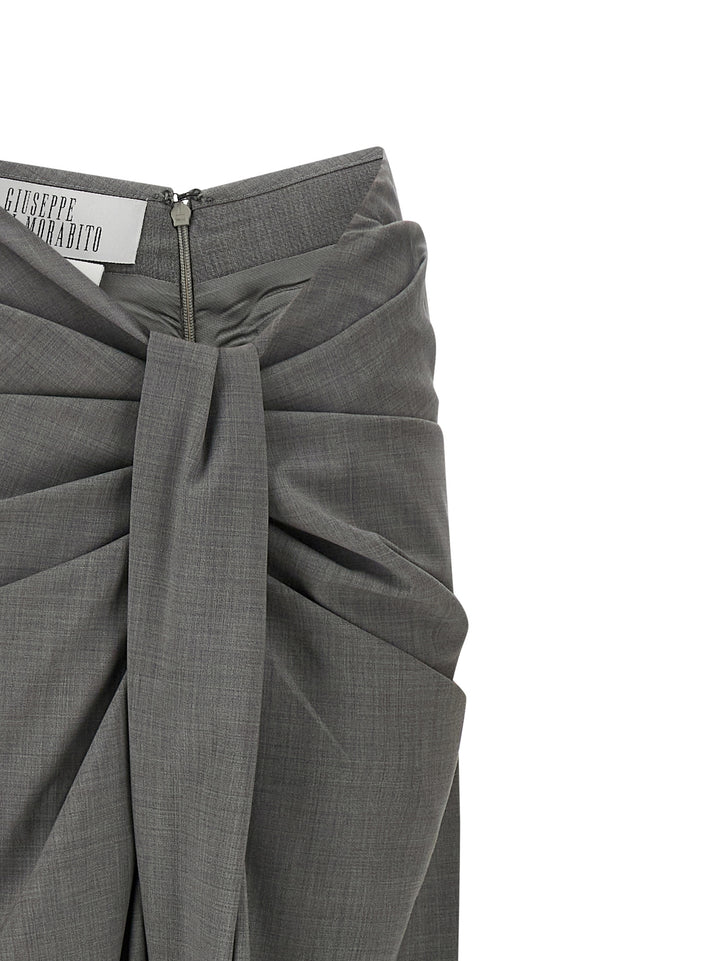 Giuseppe Di Morabito Cool Wool Pants - Gray | 5b6e99401ead07de3d67c0d463629d6942f53c40