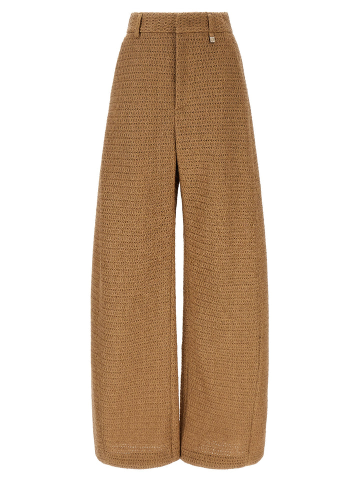 Giuseppe Di Morabito Raffia Pants - Beige | 2bd35215daa13c92fc106c726064d57c0c00e5d2