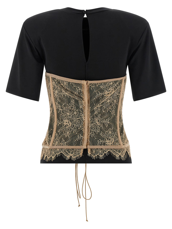 Giuseppe Di Morabito Bustier T-shirt - Black | a077af23fa54e405a43c9d7a5a07cc45c3fab260