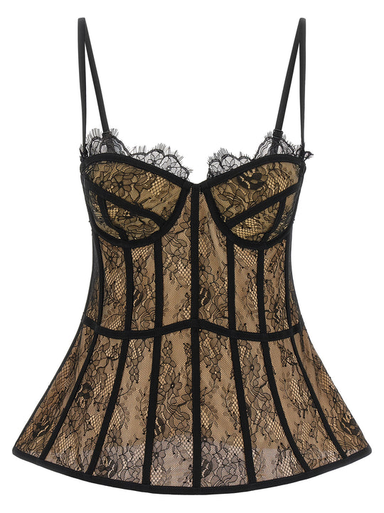 Bustier Top Tops Black