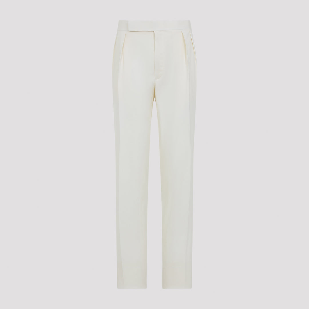 Ralph Lauren Purple Label Regular & straight leg - Nude & Neutrals | 38a3aa170211a5b6e937e0277b8c833892df55af