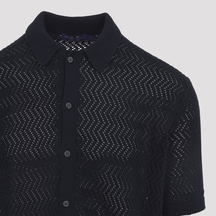 Ralph Lauren Purple Label Cardigan - Blue | 99cabb0405be3bd549b8d4446fb87c20dc411426