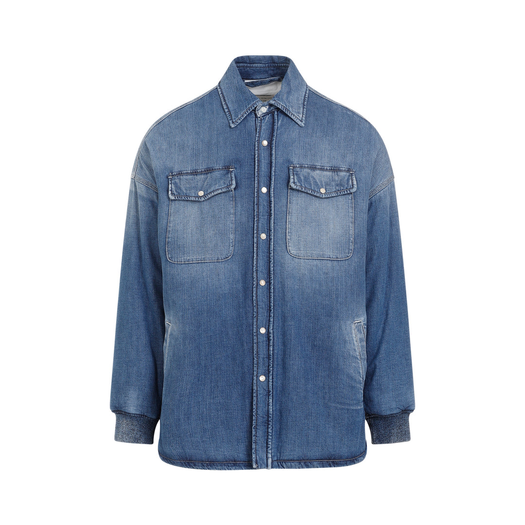 Alexander Mcqueen Shirts - Blue | 13d4f35b4a383e3064e355572850813597d3920b