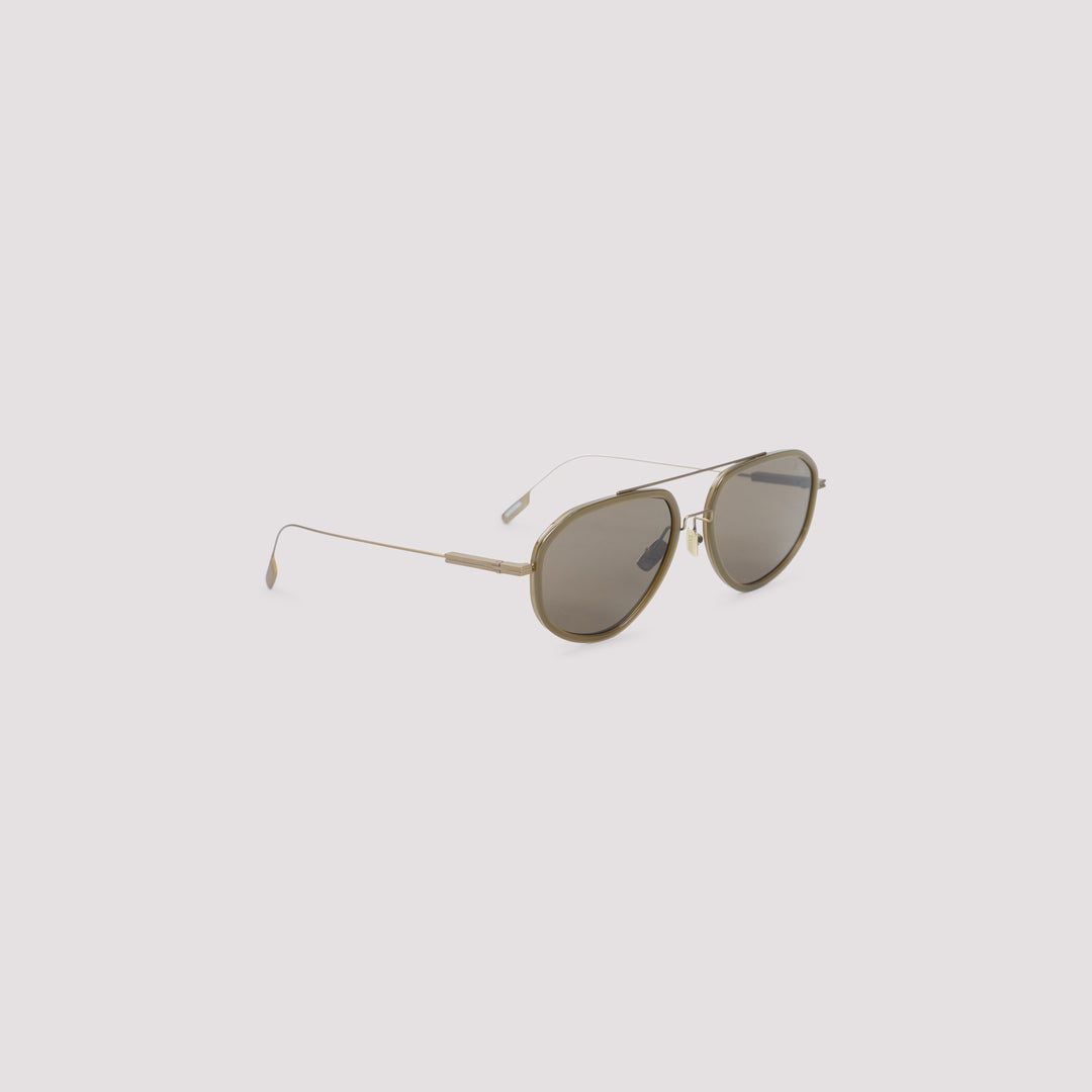 Zegna Eyewear Sunglasses - Brown | 3fe6d26b6dbcb4ce7956f87b16bff4b033776d33