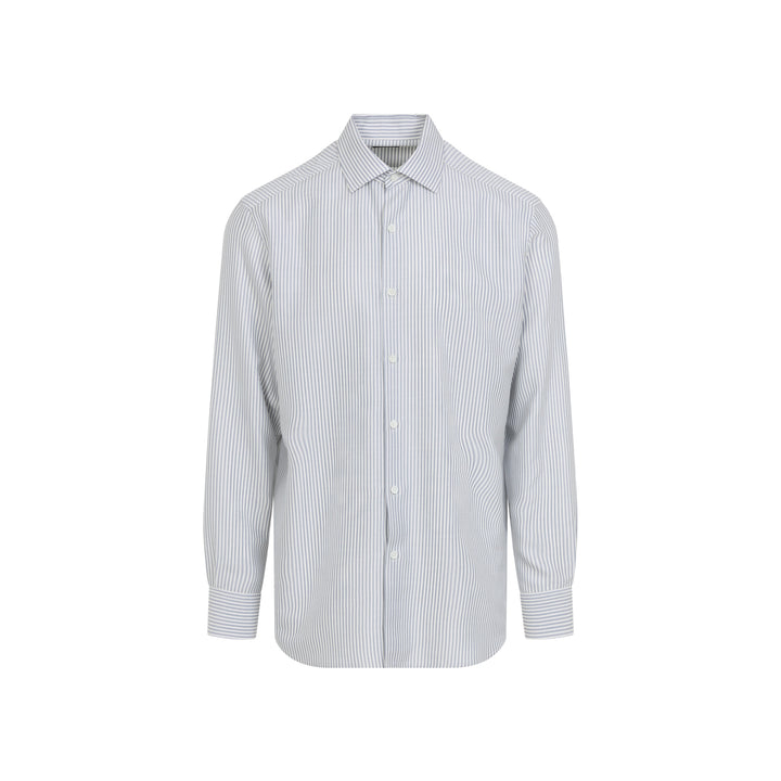 Zegna Shirts - Blue | a5dba05eda2aaf01b7f7da6b82d53e1517b3a2d2
