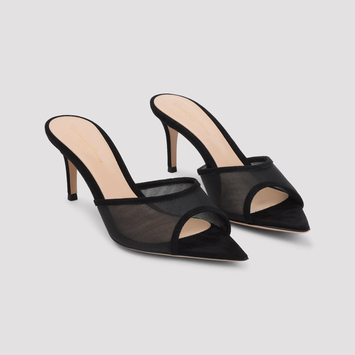 Gianvito Rossi Mules - Black | 7ef12075b737d89da1392f135ec04236a8c165f8