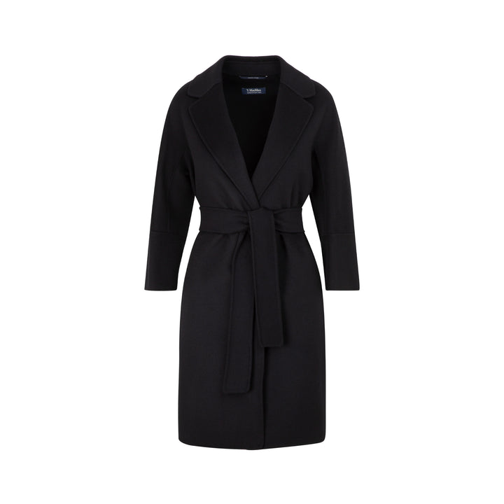 Max Mara`S Double breasted & peacoat - Black | 57bc1d332f5b49cc5008134864c3252a3e40a65b