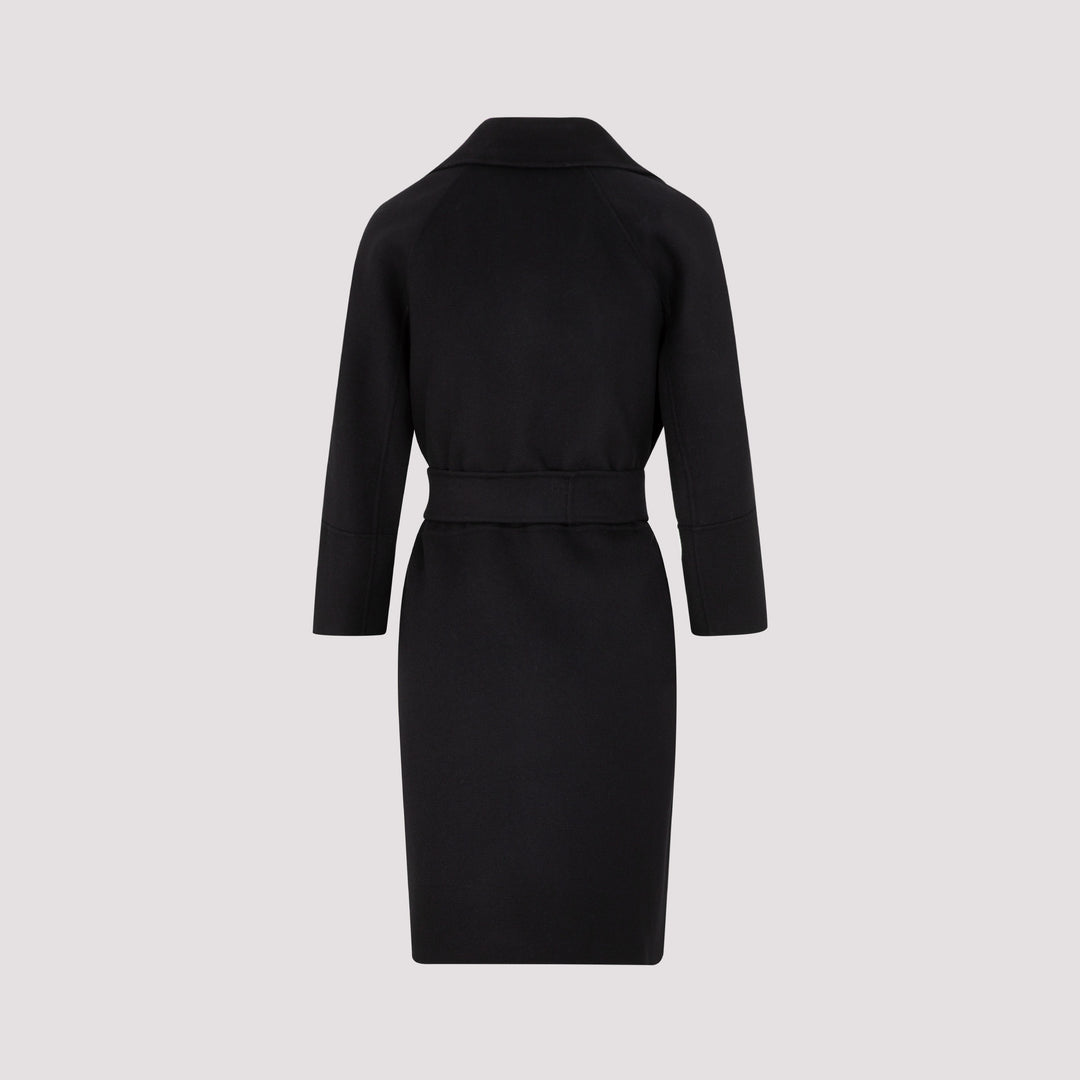 Max Mara`S Double breasted & peacoat - Black | 3554df961b6a1a2606b3d91b9c5f59475c893518