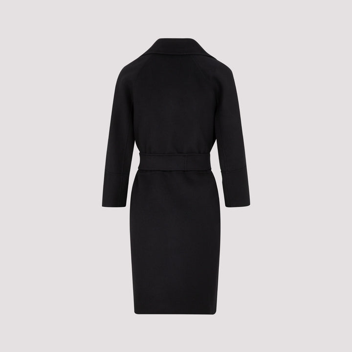 Max Mara`S Double breasted & peacoat - Black | 3554df961b6a1a2606b3d91b9c5f59475c893518