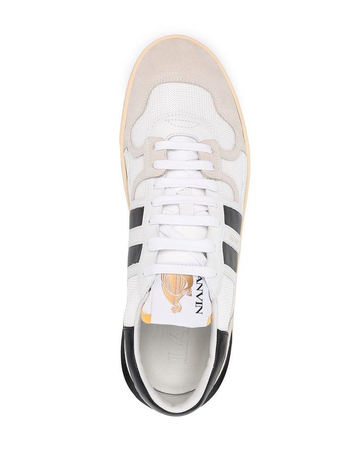 Paneled sneakers