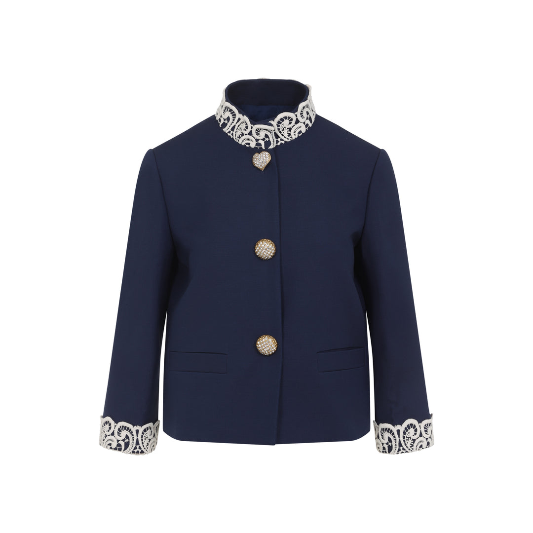 Valentino Jackets - Blue | b1380e55f10a1bd8815f490eb73fc543e6febf7b