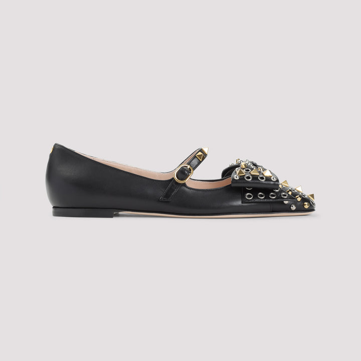 Valentino Garavani Ballerinas - Black | 6cb9fe951e86f4770c66d27adb6c8beada17e631