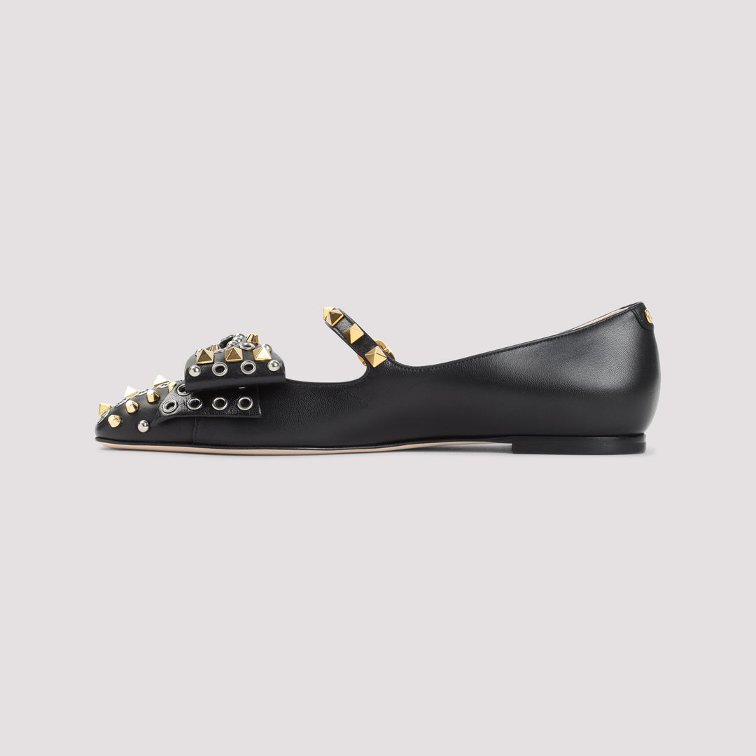 Valentino Garavani Ballerinas - Black | 4fd80ff7f58e8f5d7e6872f8a168d2e190d602c0