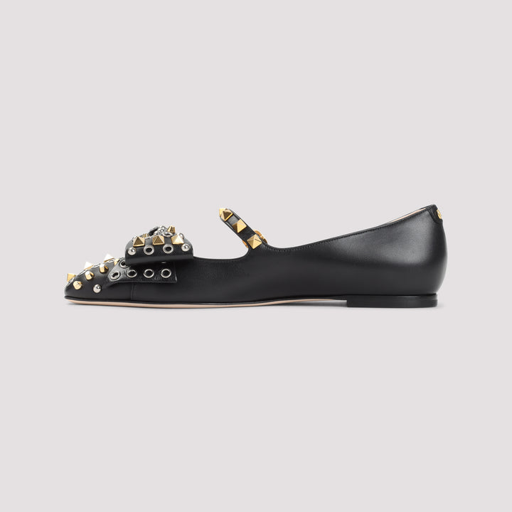 Valentino Garavani Ballerinas - Black | 4fd80ff7f58e8f5d7e6872f8a168d2e190d602c0