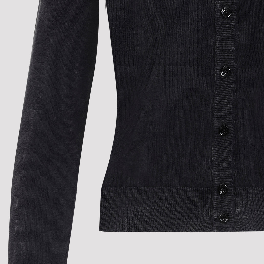 Diesel Cardigan - Black | c2f130f064b450bbe462a6268f7c0ea97efc7c49