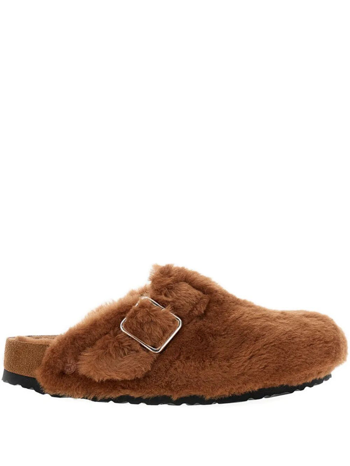 Birkenstock 1774 Mules - Brown | e1c0b7b0fec15098f37ca39b62c01c41f714c0de