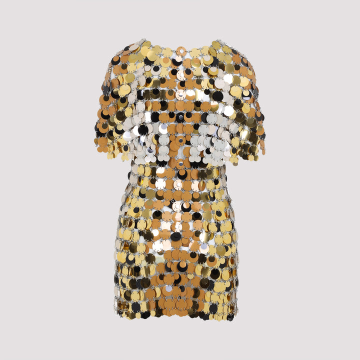 Rabanne Mini dresses - Metallic | 6cd07a0dc4ea129773573894943ff36053a857ca