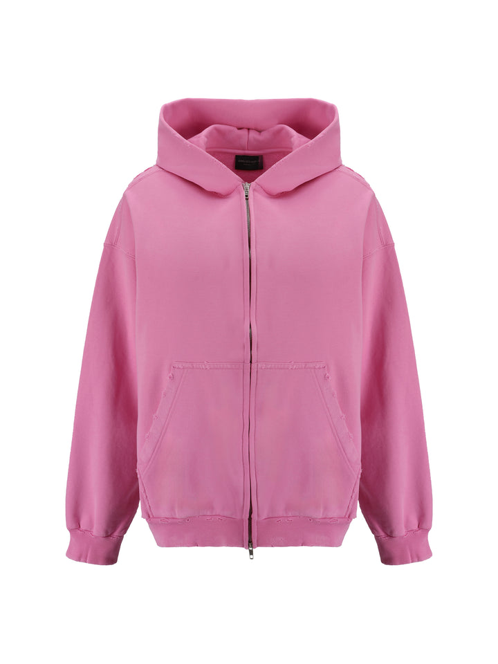 MEDIUM FIT ZIP-UP HOODIE