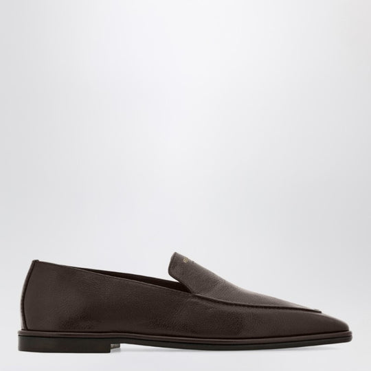 Dark Brown Leather Loafer