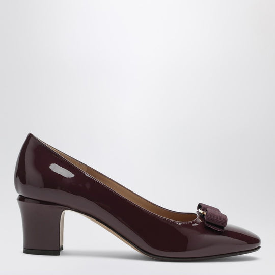 Plum Vara Bow Pumps