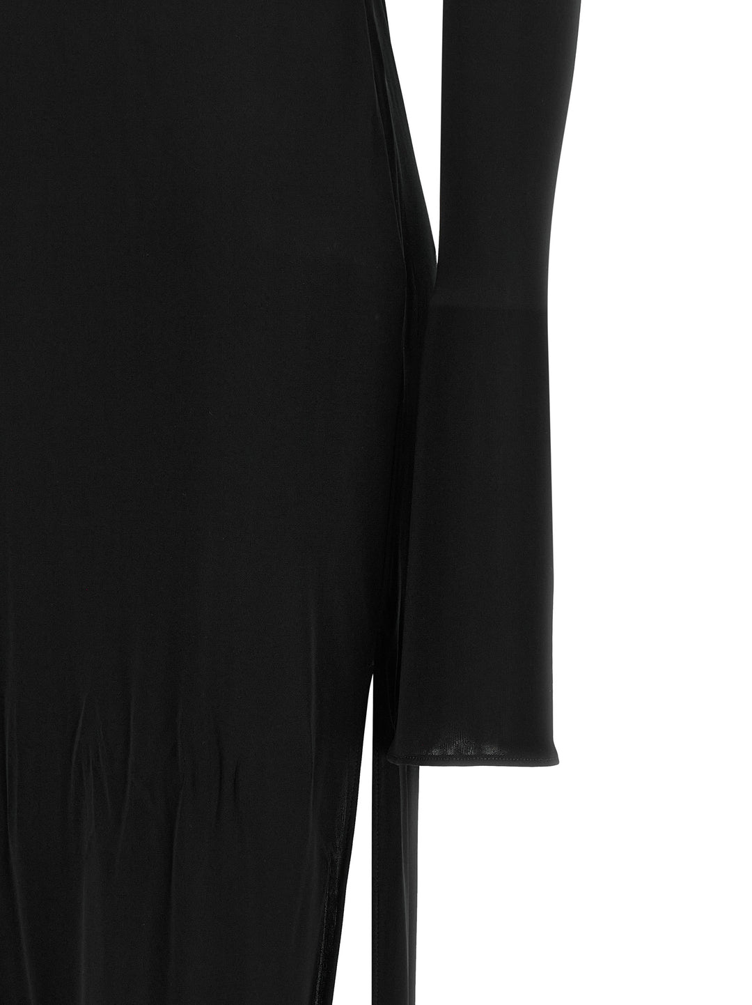 Giuseppe Di Morabito Draped Dress Dresses - Black | 04c42327067813dfb944ed31a04afbf7f5fc93b1