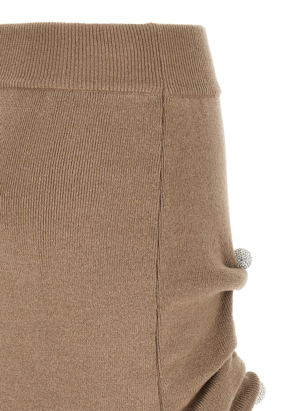 Giuseppe Di Morabito Jewel Pin Skirt Skirts - Beige | b92f4fcd0a29ed3e8cc325591455da4c4247239b