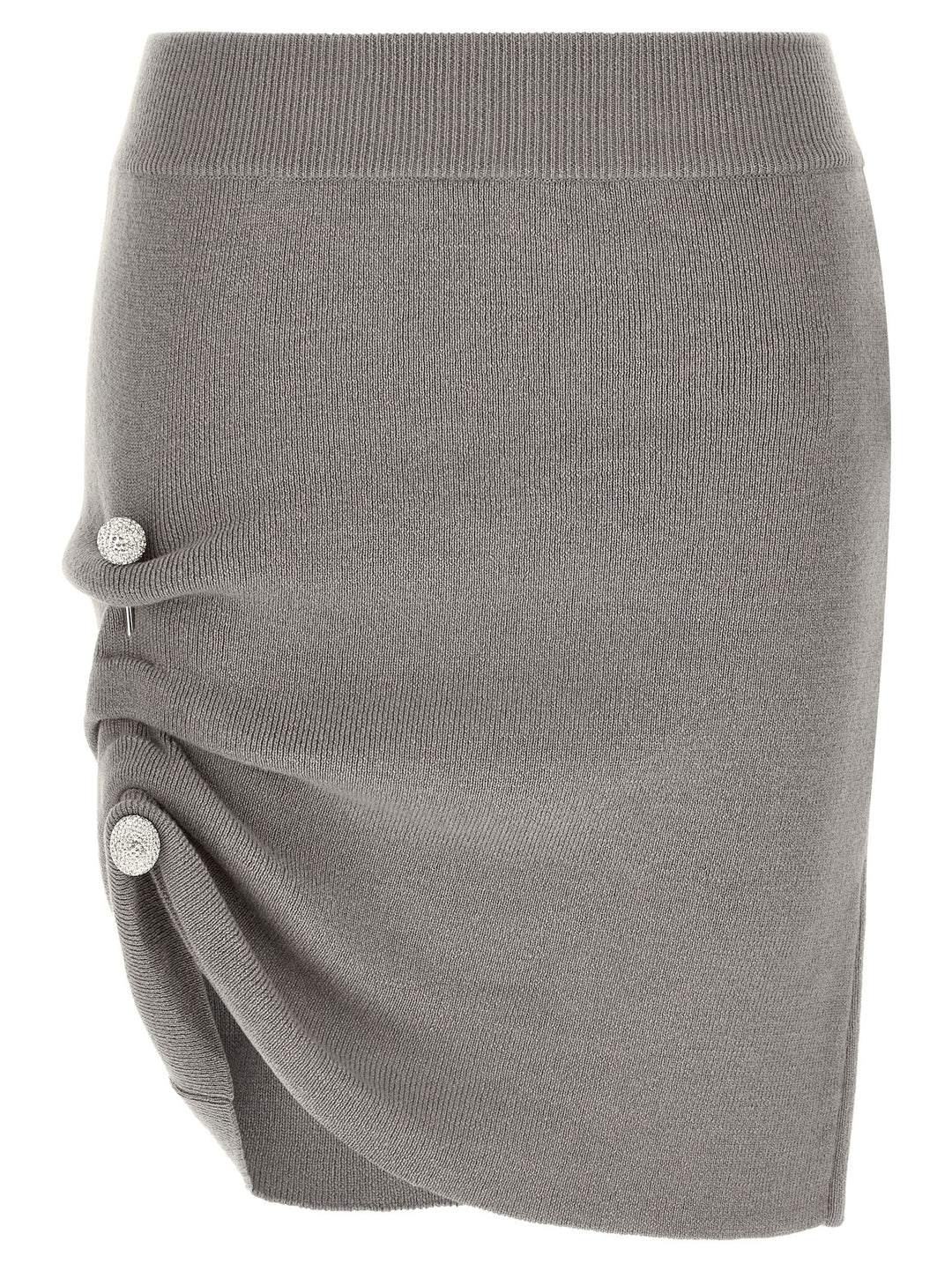 Giuseppe Di Morabito Jewel Pin Skirt Skirts - Gray | 3e6651edcae41898a6ed3637cc6811c5f4f097d8