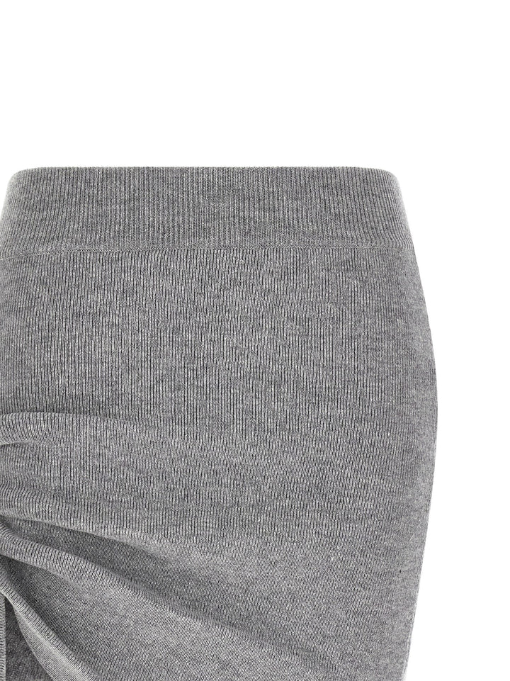 Giuseppe Di Morabito Jewel Pin Skirt Skirts - Gray | 24ef2d51b8540fbd64635ec8ce3af918181c07ba
