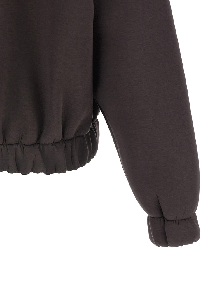 Giuseppe Di Morabito Removable Flower Application Sweatshirt - Brown | c8cecadf97b4e333caefb59aa5b8fe65d5e0c2e8