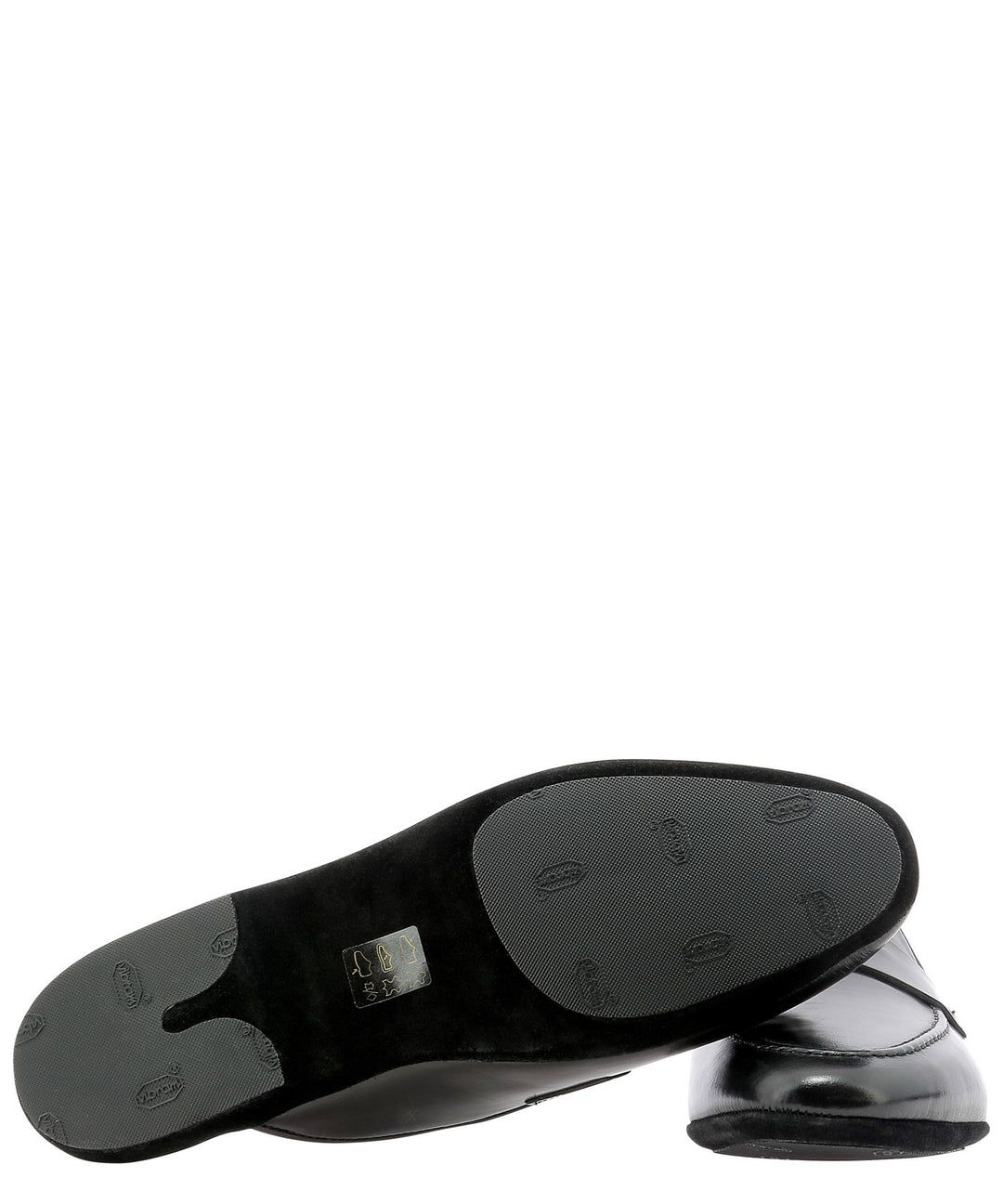 Calf Leather Slippers Loafers & Slippers Black