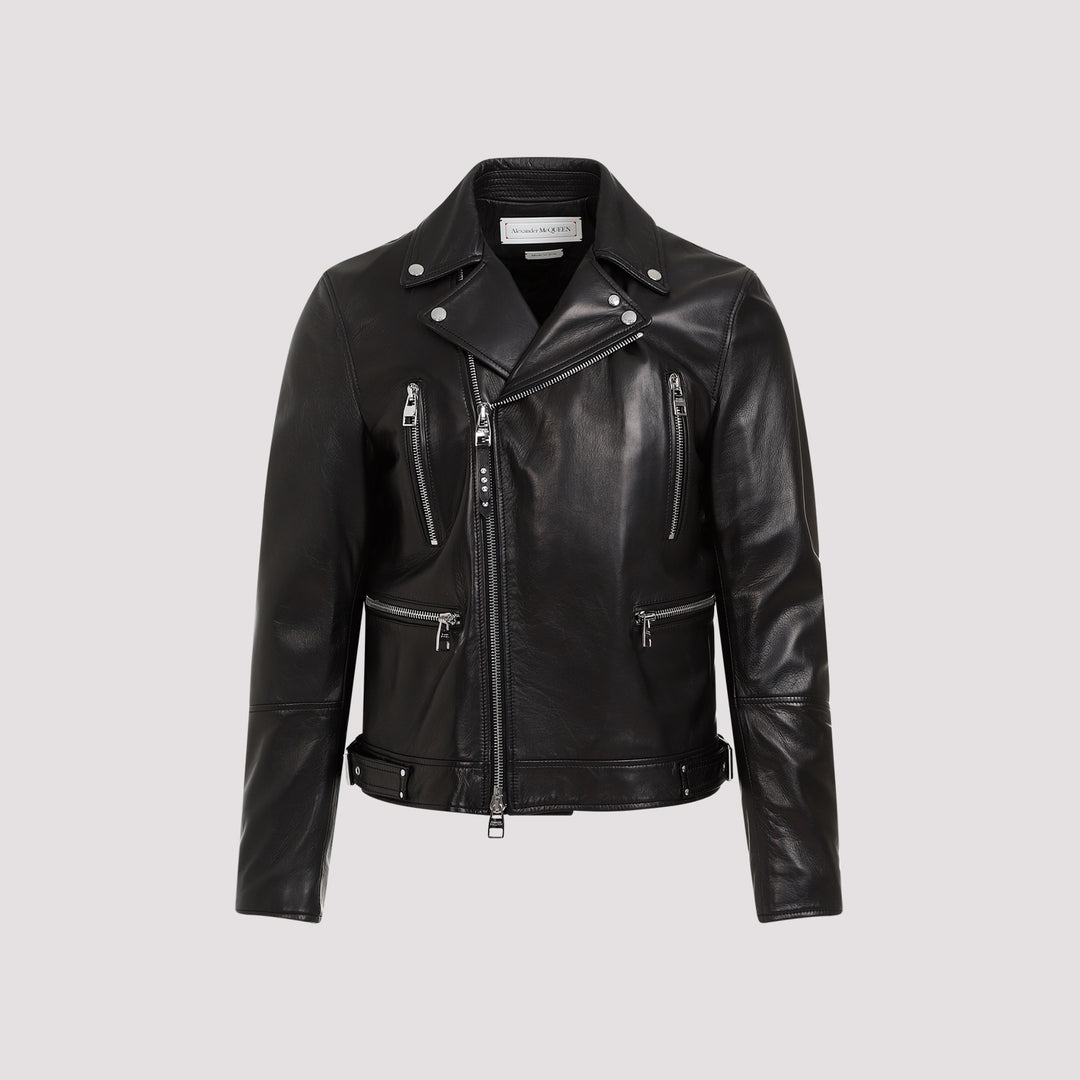 Alexander Mcqueen Biker - Black | f8aa6e83ada2e813d4feb5a146feb8783b0500b0