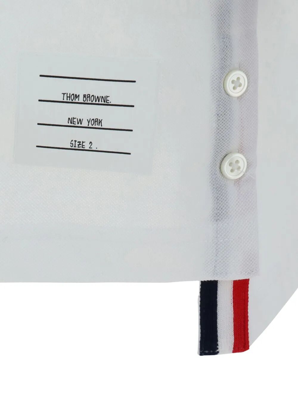 Thom Browne Polo - White | 093c146396f09c1cdffa5a72a7d244bcb34ff8c3