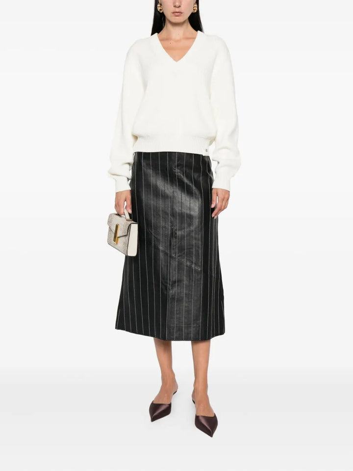 Victoria Beckham V neck - White | fe51a342f8c29df33f55bdd860d28d5e9a8c3f9d