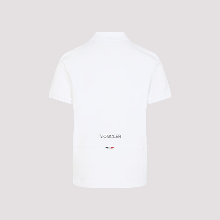 Moncler Polo - White | 5f03c1aa3821dd295b568a4621f860a3cb28cb76