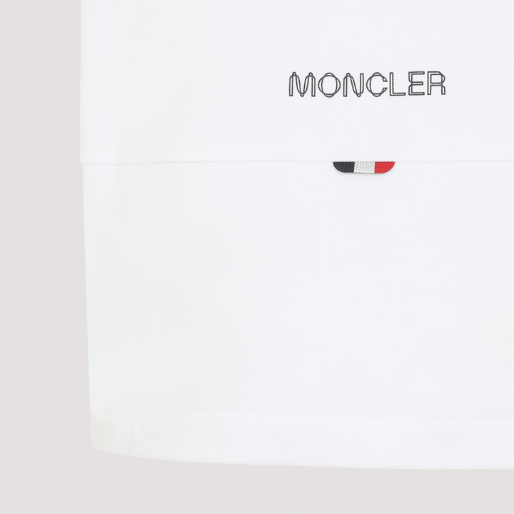 Moncler Polo - White | f780e59901c51b48f2ab2e16e83720f7739f941f