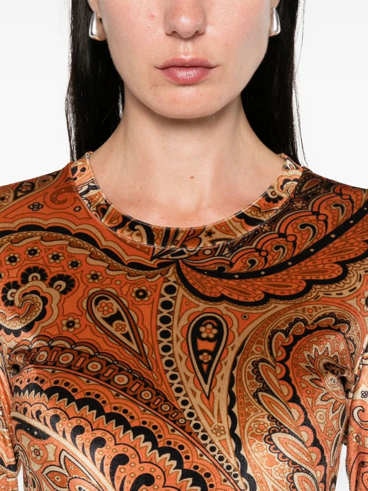 Etro Tops - Yellow & Orange | 2ddd8d6f9f1977dd0d56371b481878c5f8367438