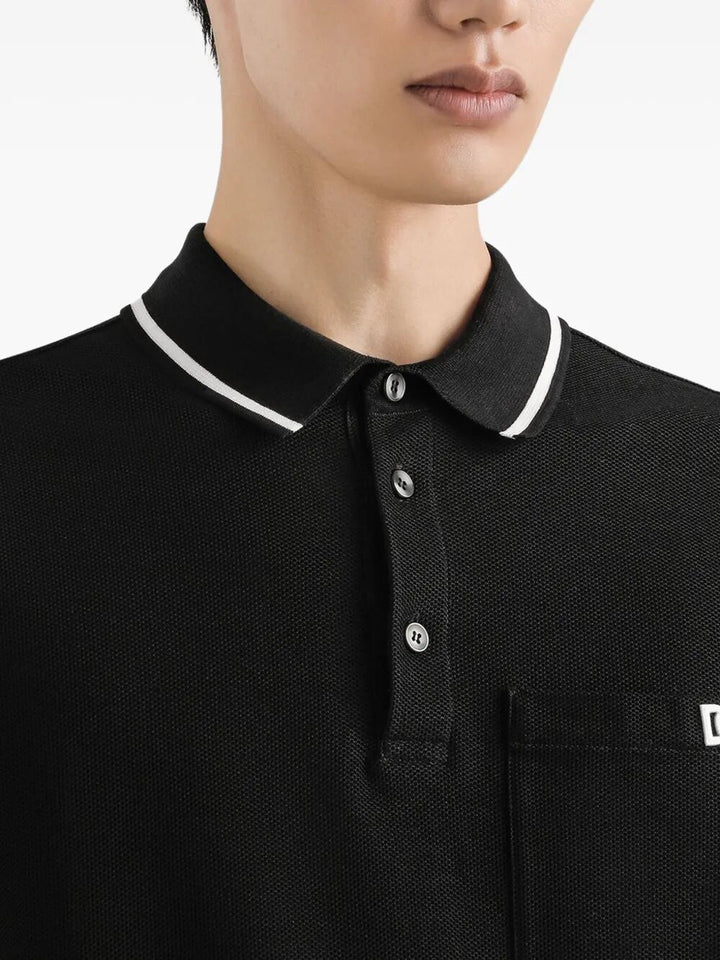 Dolce & Gabbana Polo - Black | 0b89b0fa3fecc26090193c4edb9374b277463ba6