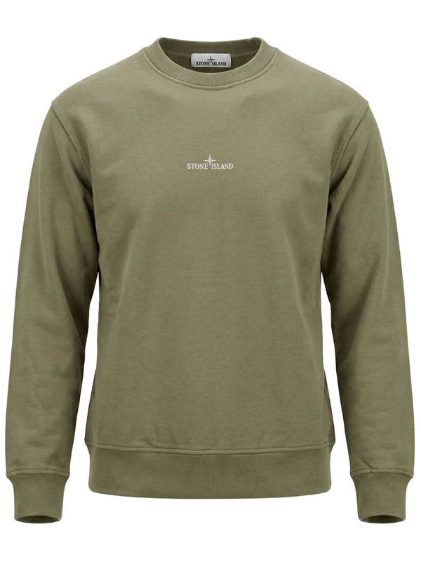 Crewneck Sweater With Back Print